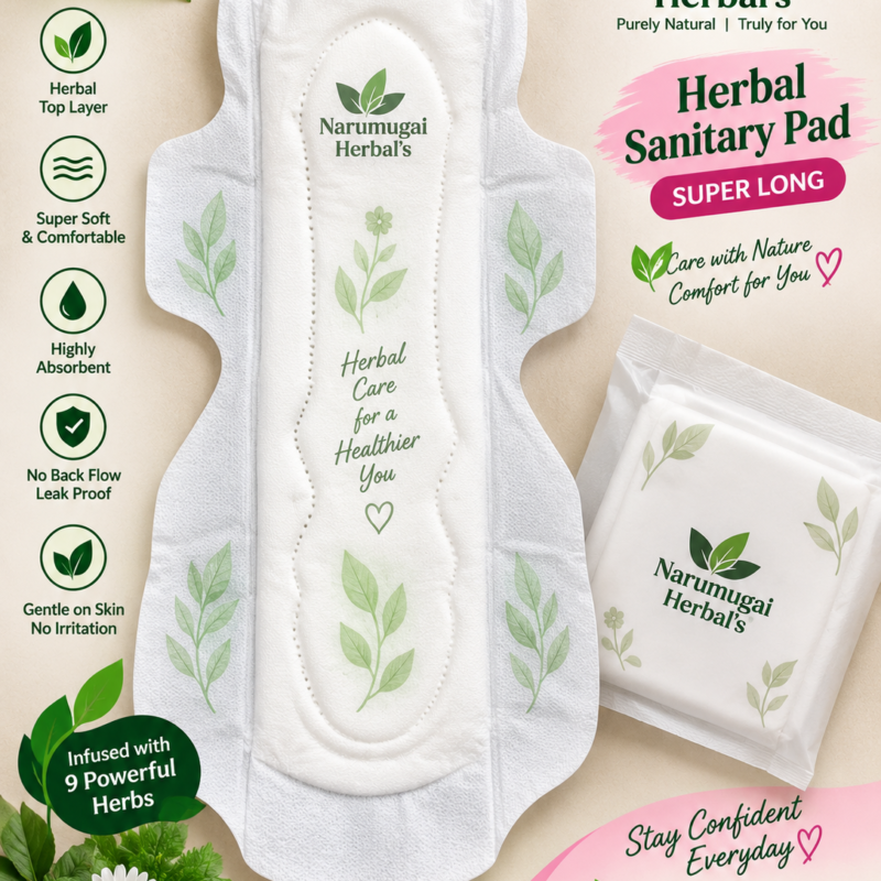 HERBAL SANITARY NAPKIN – XL  SIZE