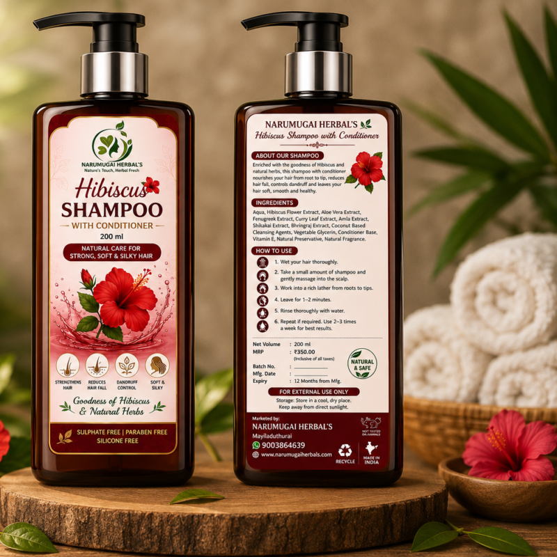 Hibiscus Shampoo with Conditioner