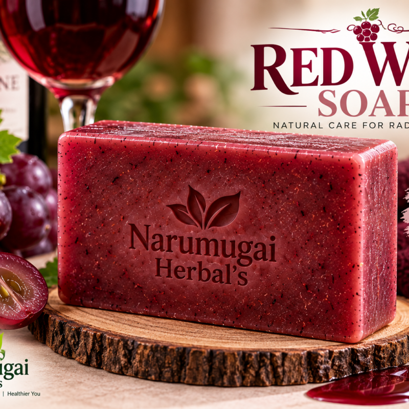 🍷 RED WINE SOAP