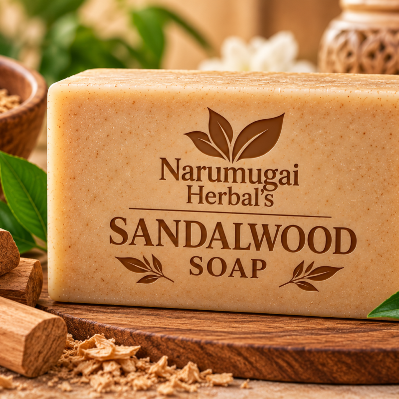 🌿 SANDALWOOD SOAP