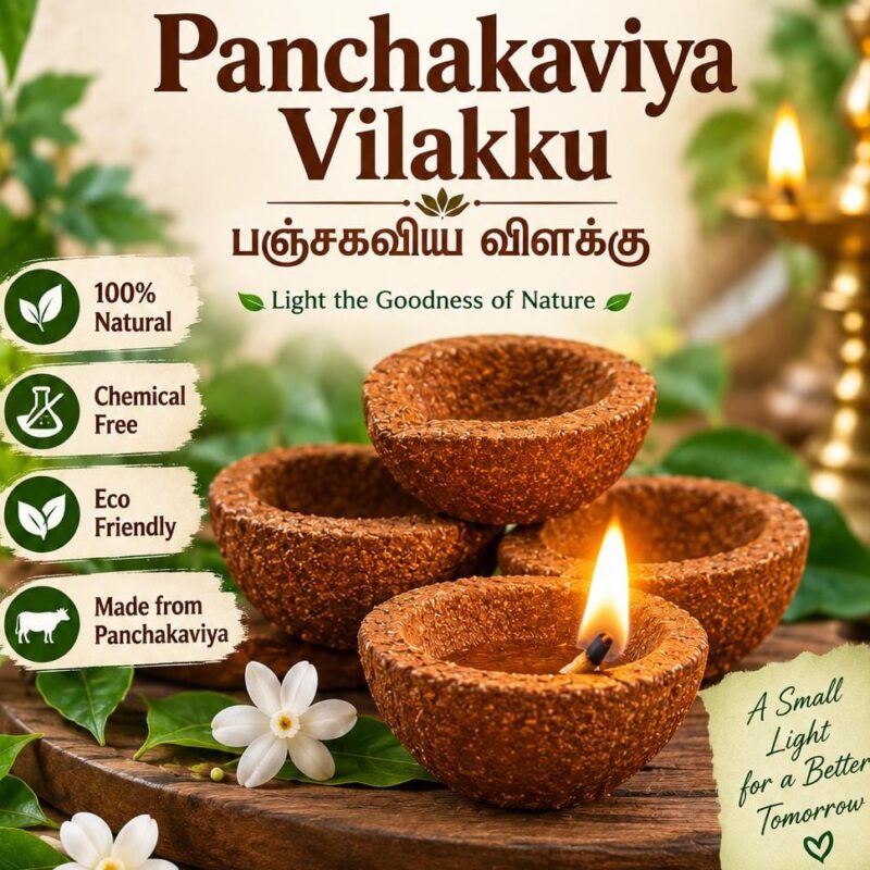 Panchakaaviya Vilaku பஞ்சகவ்ய விளக்கு