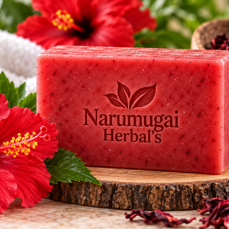 🌺 HIBISCUS HERBAL SOAP