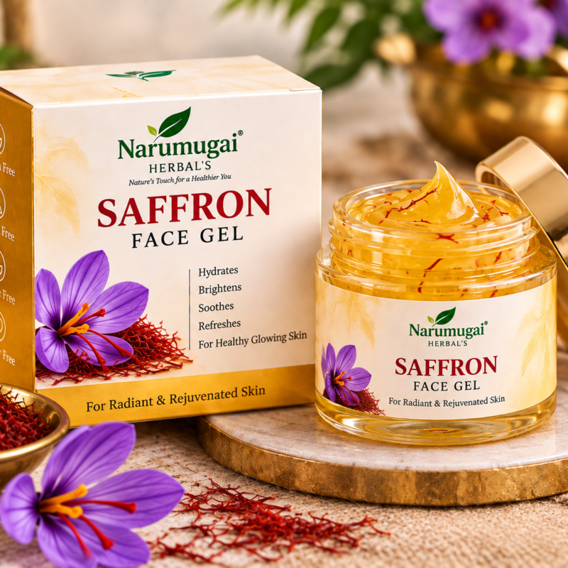 SAFFRON FACE GEL