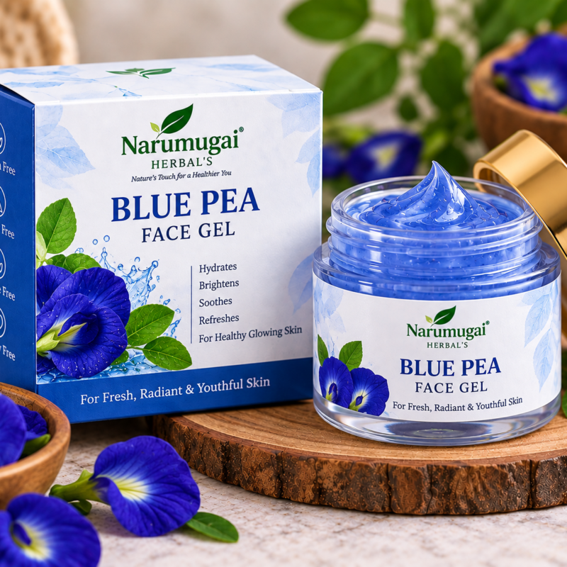 BLUE PEA FACE GEL