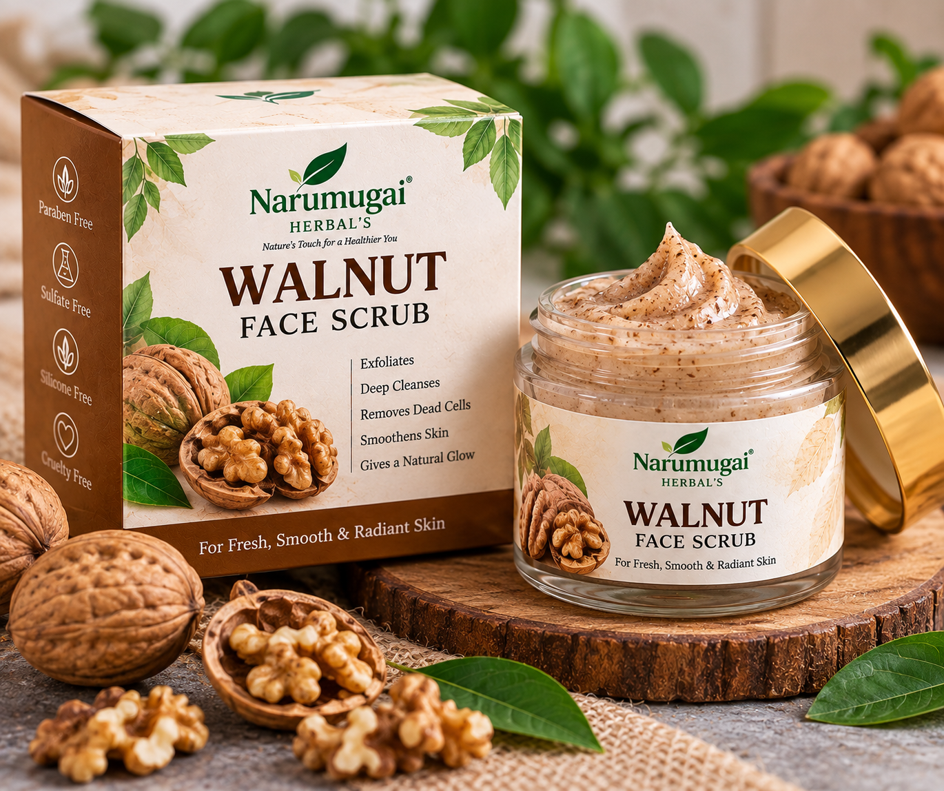 WALNUT FACE SCRUB