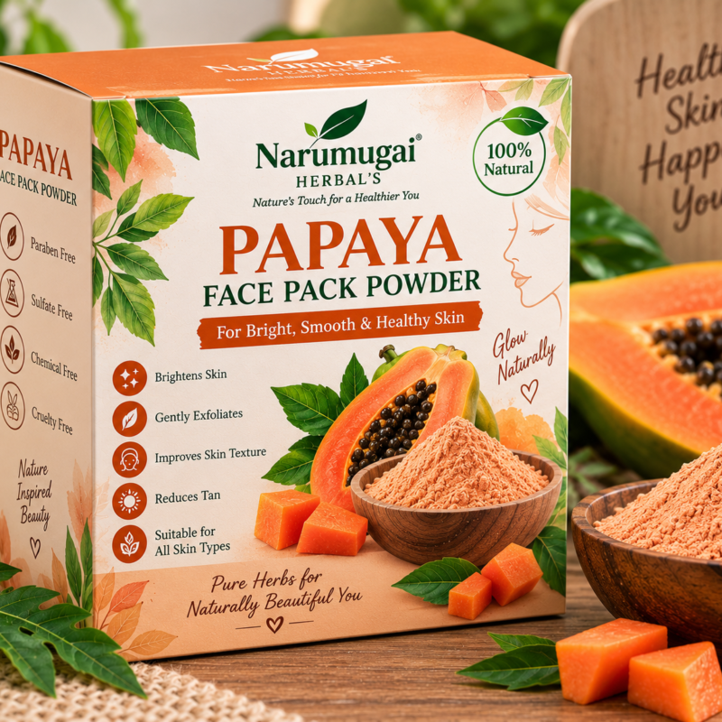 PAPAYA FACE PACK POWDER